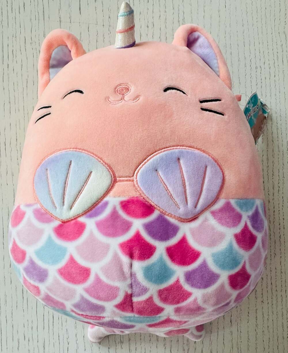 Squishmallows Mitzie the Pink Mermaid Caticorn Plush